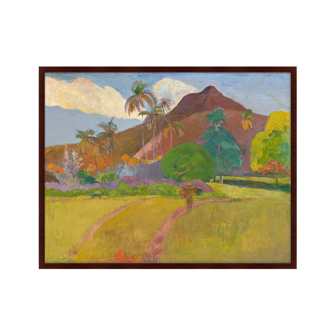 фото Картина Картины В Квартиру Tahitian Landscape, 1891г., Бумага