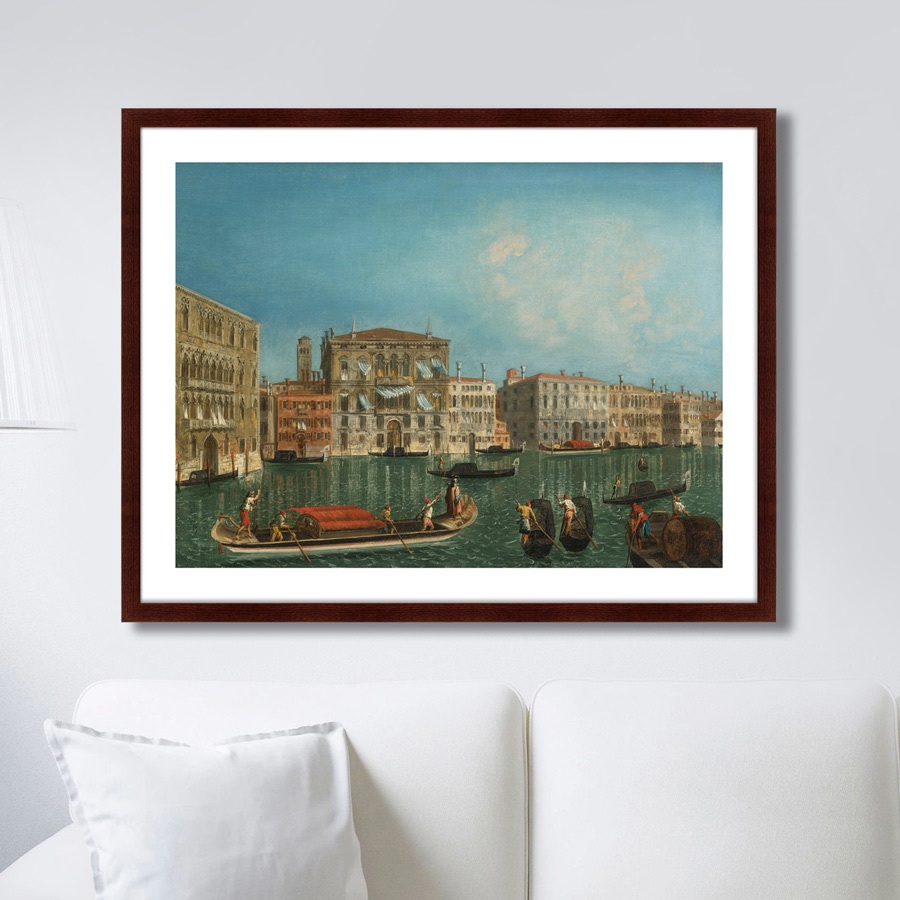 фото Картина Картины В Квартиру Коллекция View Of The Grand Canal, Venice (из 2-х картин), Бумага