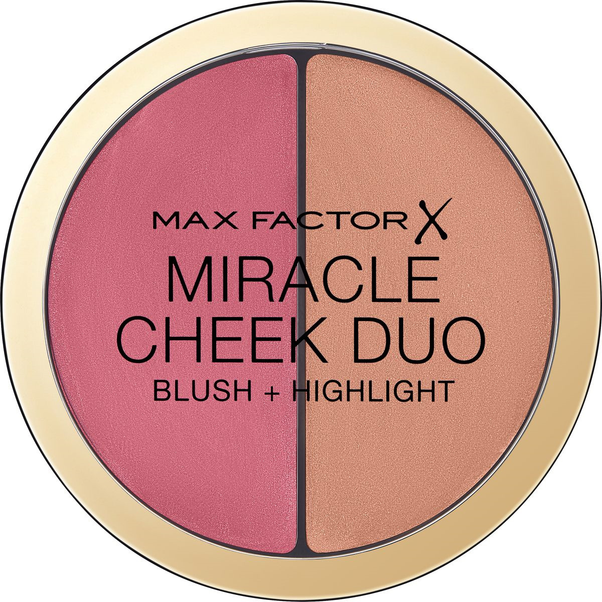 Палетка для контуринга Max Factor Miracle Cheek Duo, тон 30 dusky pink & copper
