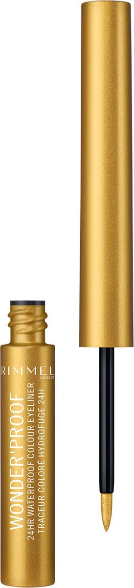 фото Подводка для глаз Rimmel WonderLiner, тон 007 Shiny Gold