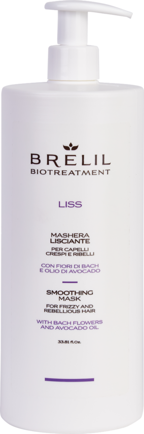 фото Разглаживающая маска для волос Brelil BioTreatment Liss, 1 л