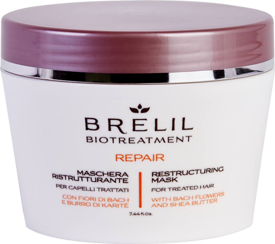 фото Восстанавливающая маска для волос Brelil BioTreatment Repair, 220 мл