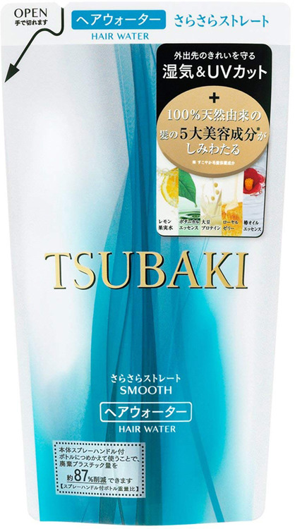 фото Спрей для волос Shiseido Tsubaki Smooth, разглаживающий, с маслом камелии и защитой от термического воздействия, 200 мл