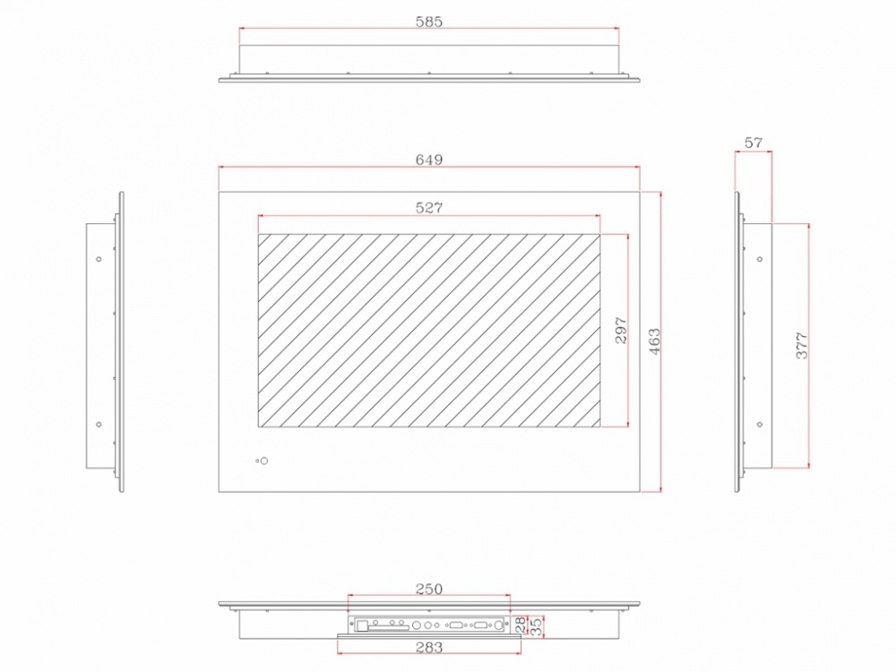 фото Телевизор AVEL AVS240SM (Mirror) 24"