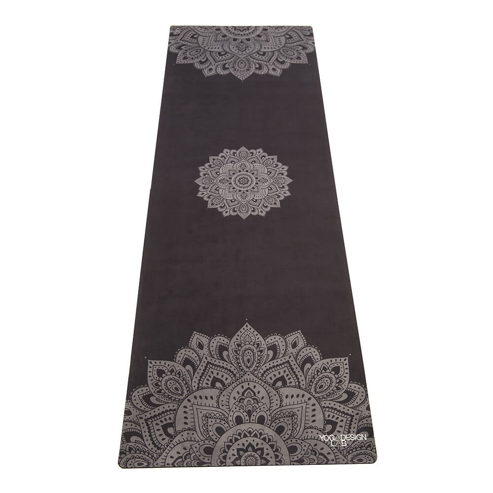 фото Коврик для йоги и фитнеса Yoga Design Lab Mandala Black 1.0 мм, разноцветный