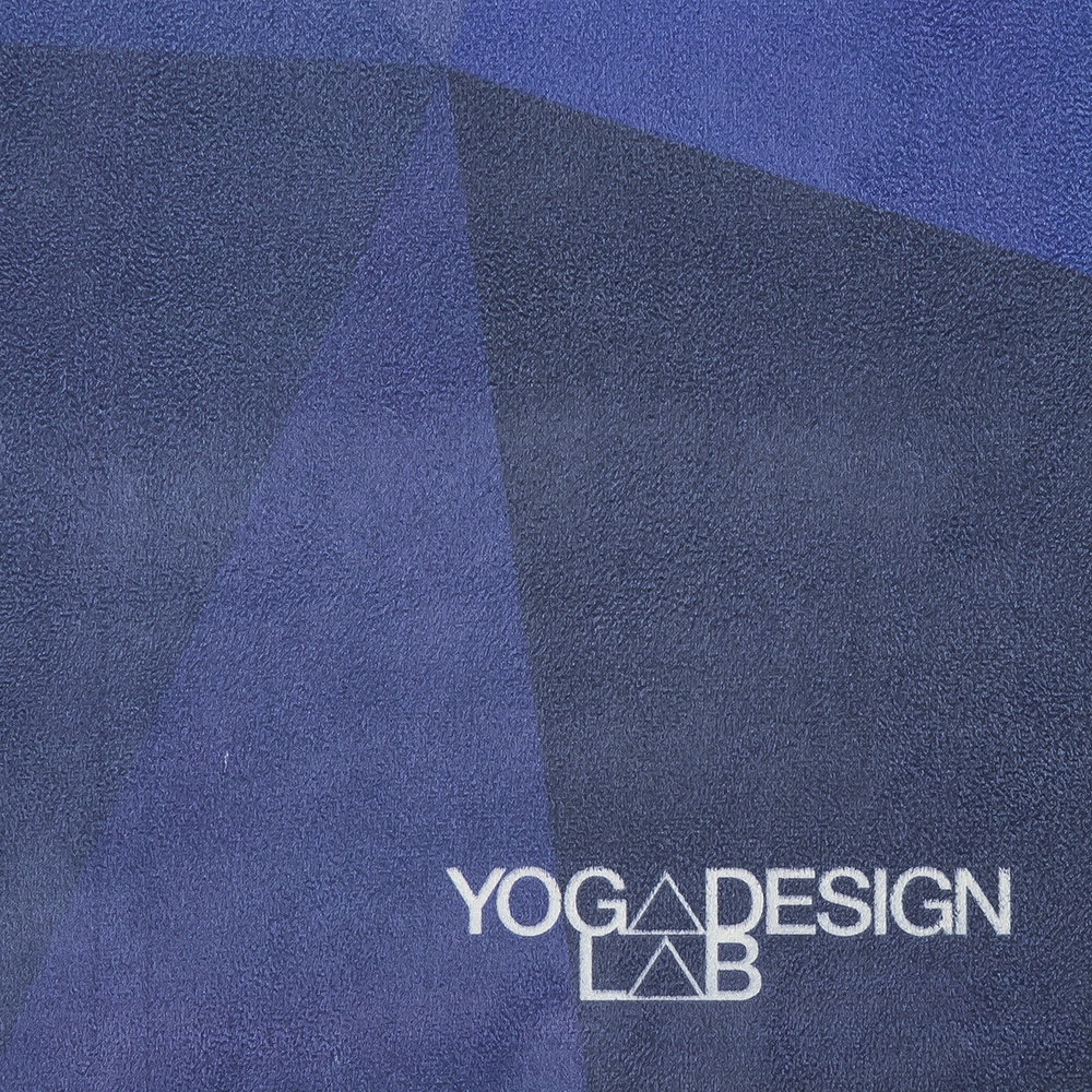 фото Коврик для йоги и фитнеса Yoga Design Lab Geo Blue 1.0 мм, разноцветный