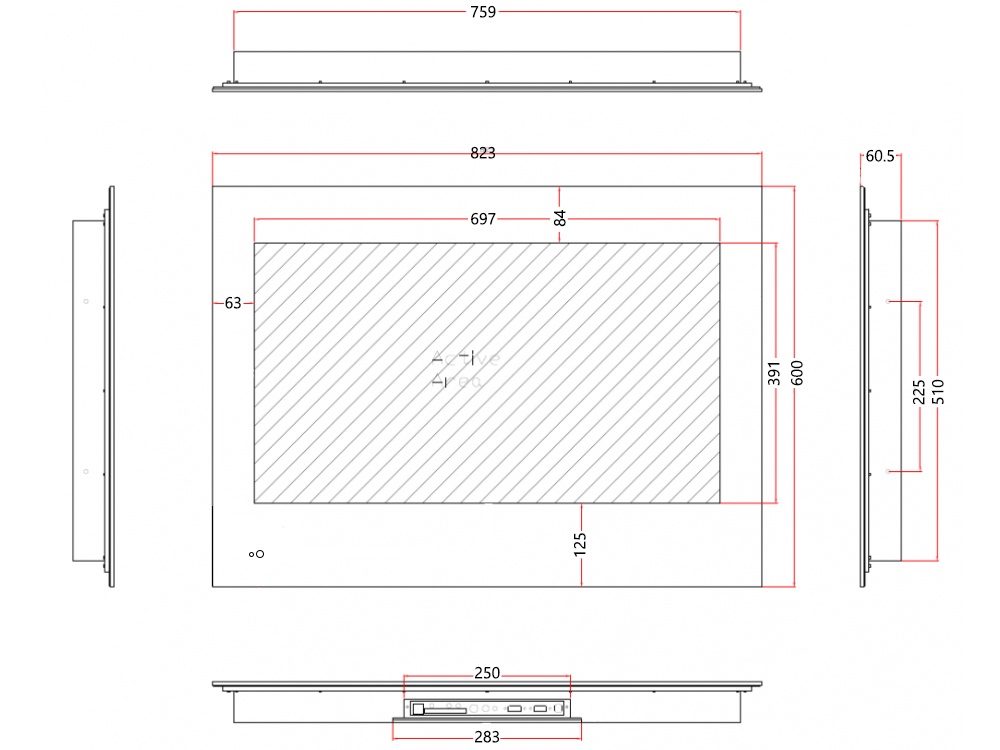 фото Телевизор AVEL AVS320SM (White) 32"