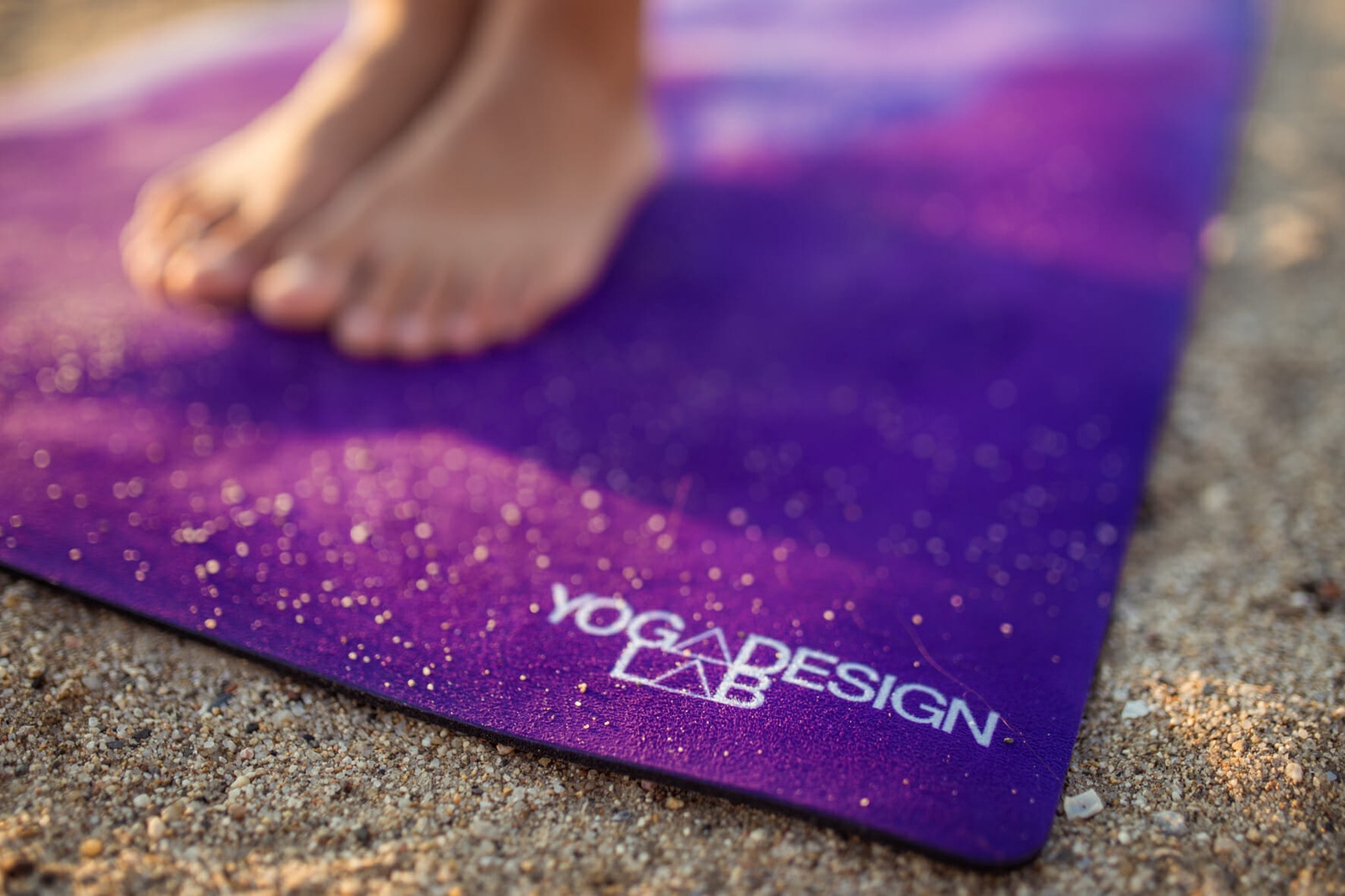 фото Коврик для йоги и фитнеса Yoga Design Lab Dreamscape 3.5 мм, разноцветный