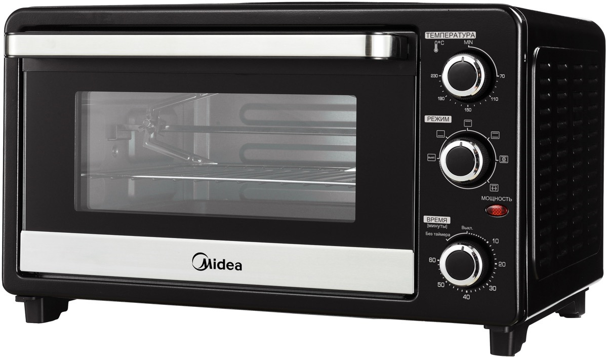 фото Мини-печь Midea MO-2552, черный