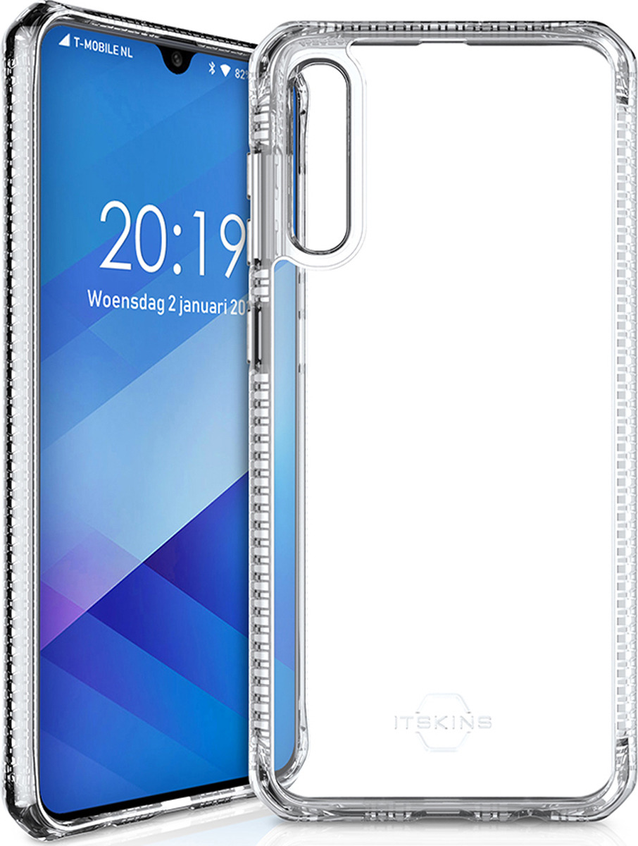 фото Чехол-накладка Itskins Hybrid Clear для Samsung Galaxy A50, прозрачный