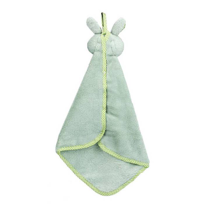 фото Полотенце детское Migliores Детское полотенце из микрофибры, зеленый