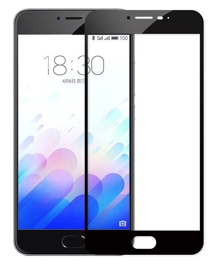 фото Стекло противоударное Gurdini 2D Full Screen bl для Meizu U20 ,903544,черный