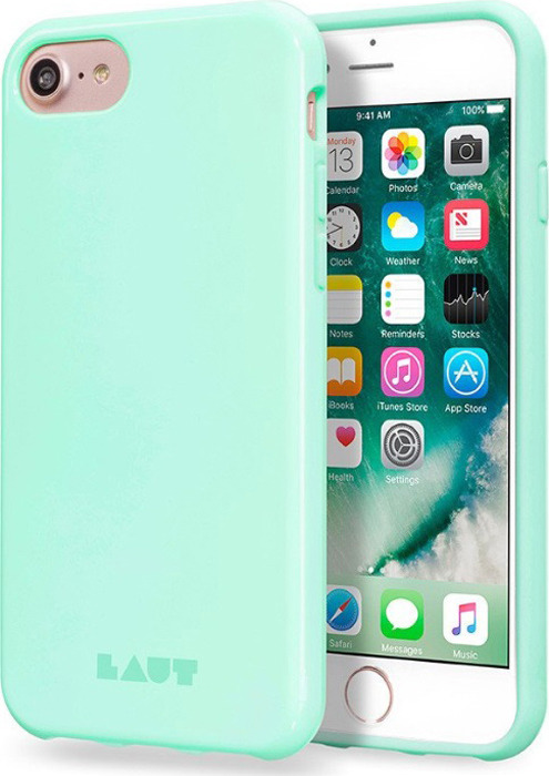 фото Чехол для сотового телефона Laut Huex Pastels Mint для Apple iPhone 6/6S/7/8, зеленый