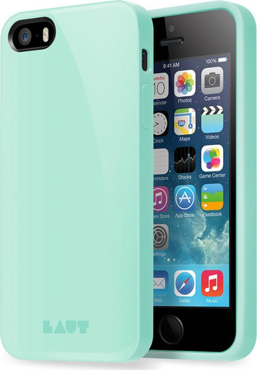 фото Чехол для сотового телефона Laut Huex Pastels Spearmint для Apple iPhone 5/5S/Se, зеленый