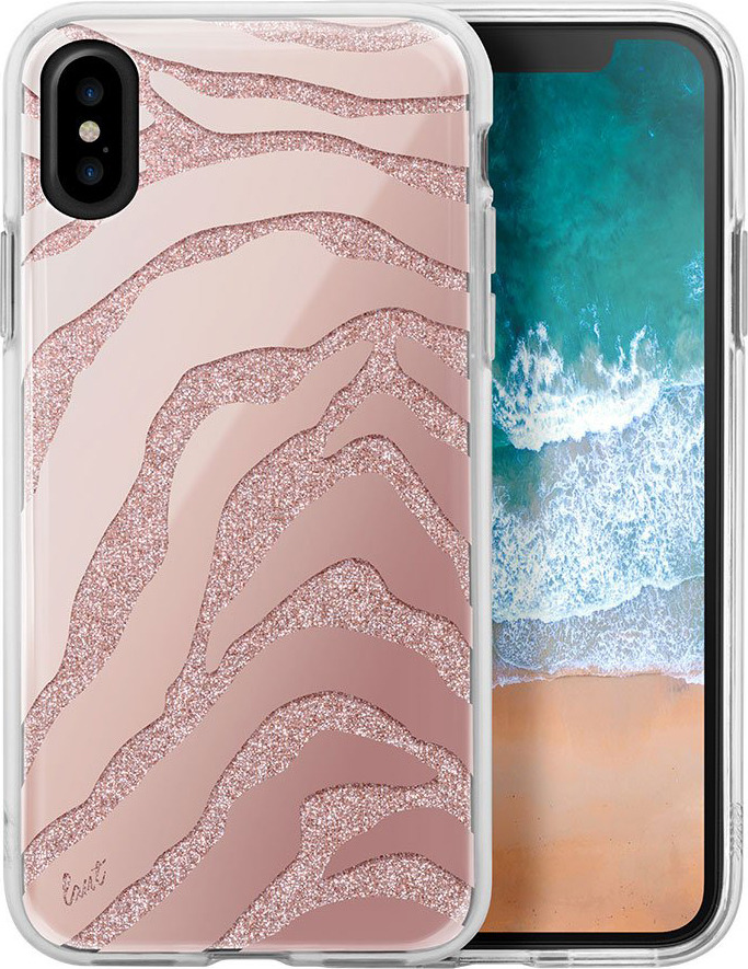 Чехол для сотового телефона Laut Pop Striples для Apple iPhone X/XS, розовый