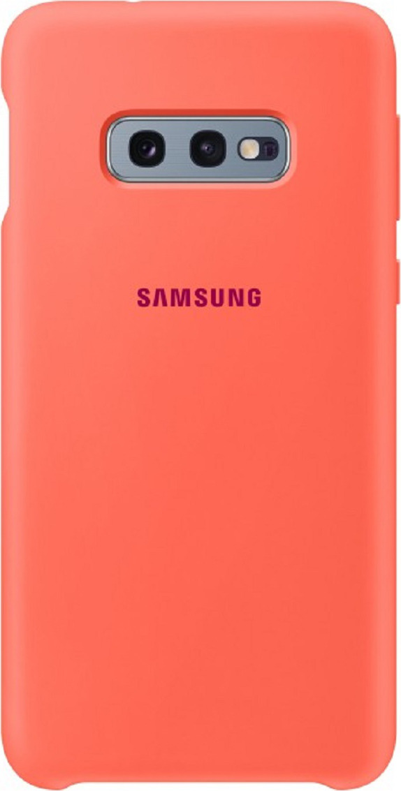 фото Чехол-накладка Samsung Silicone Cover для Samsung Galaxy S10e, розовый