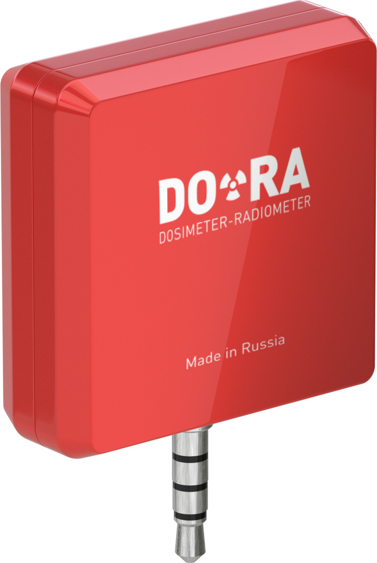 Дозиметр DO-RA, VDR-IRQ1801-red, красный