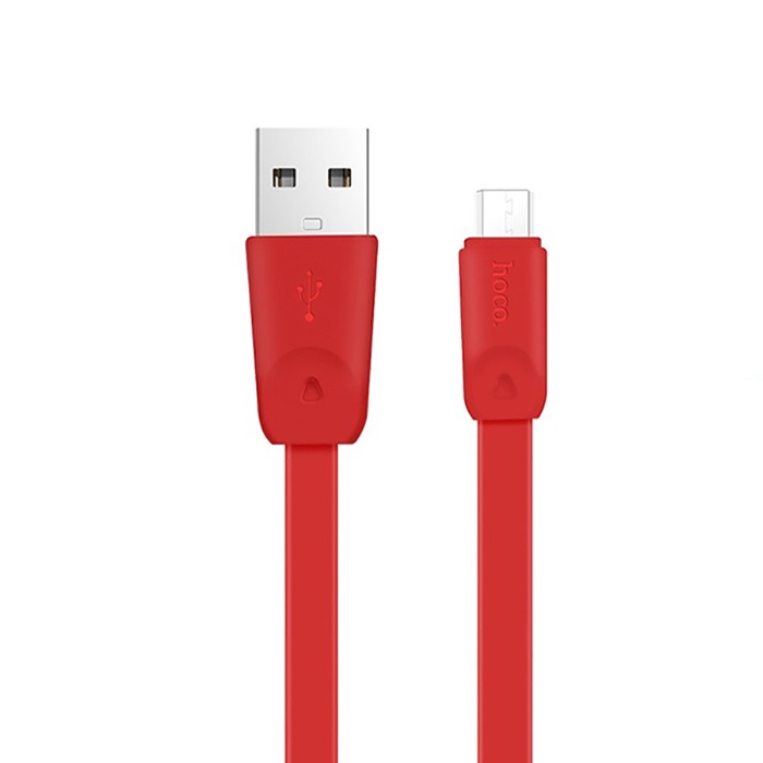Кабель Hoco X9 Rapid Micro Cable - Micro USB, красный