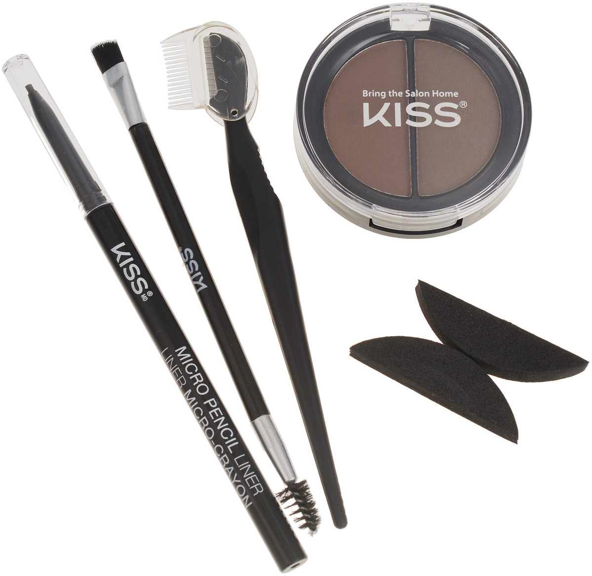 Kiss Набор для моделирования бровей Beautiful Brow Kit KPLK02C