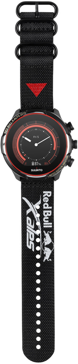 Спортивные часы Suunto 9 Baro Red Bull X-Alps, SS050406000, черный