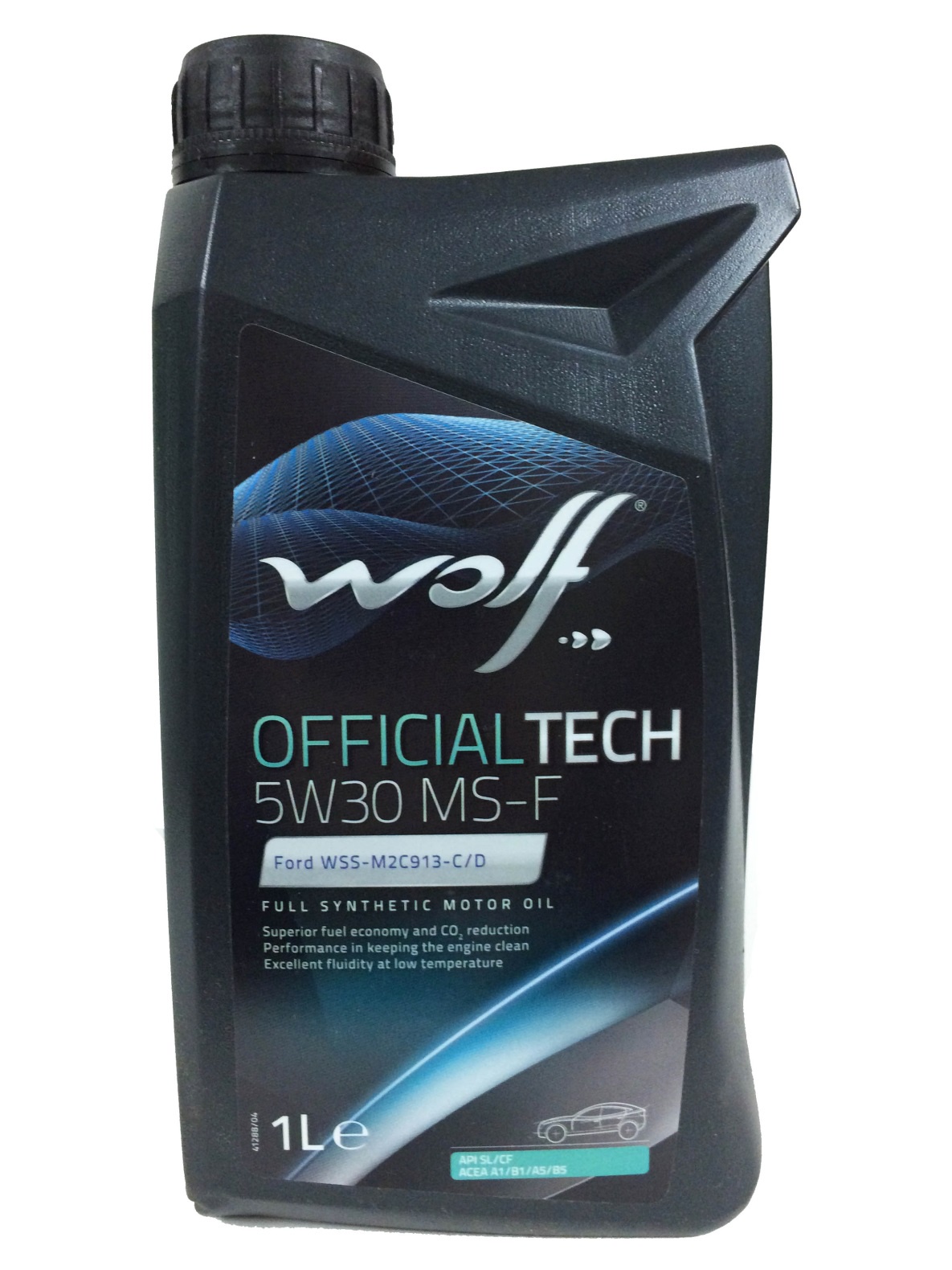 Wolf OFFICIALTECH MS-F 5W-30 Масло моторное, Синтетическое, 1 л