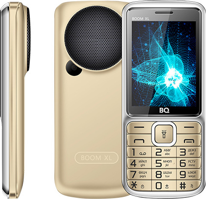 фото Мобильный телефон BQ 2810 Boom XL, золотой Bq mobile