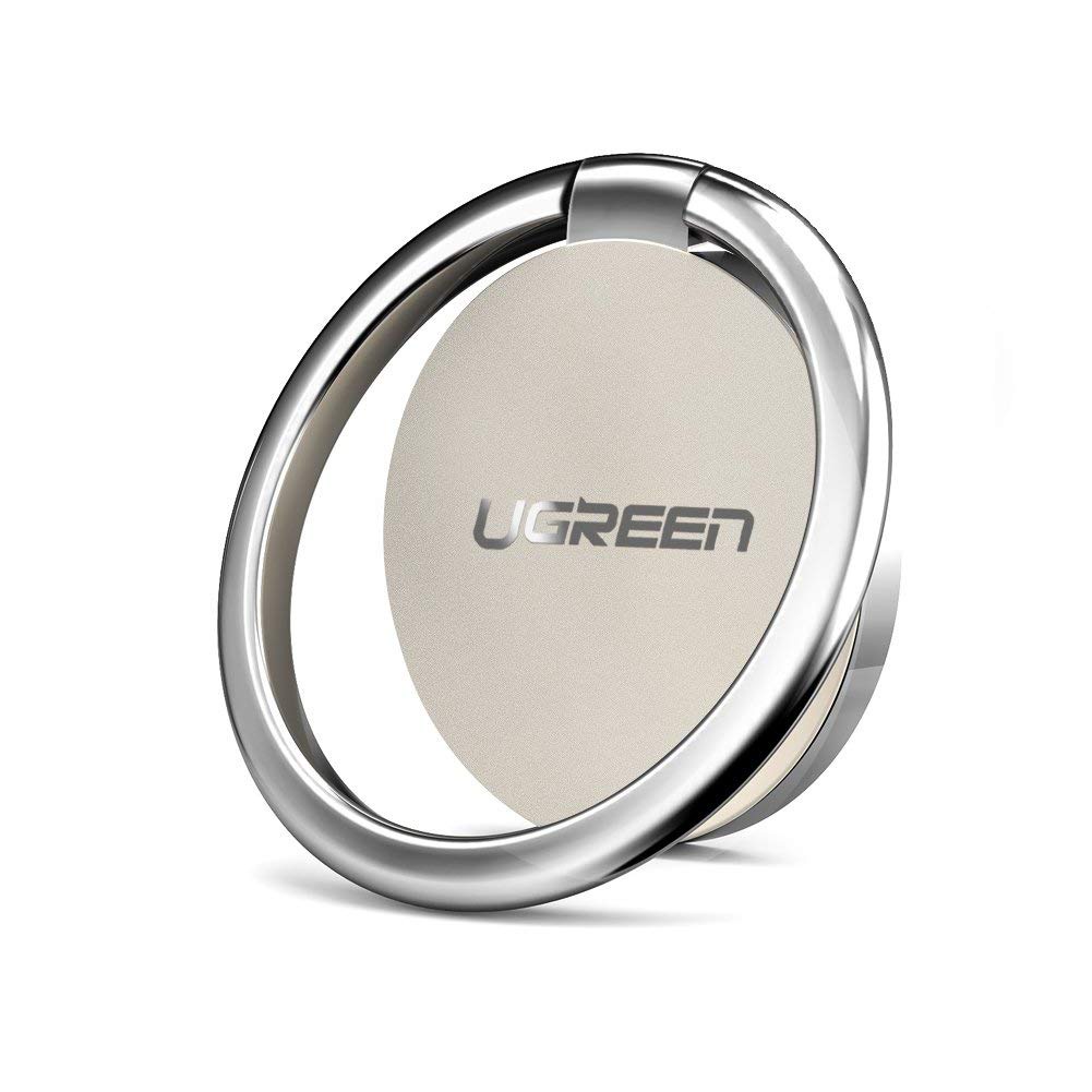 фото Кольцо-держатель для телефона Ugreen Ring Phone Holder, серебристый