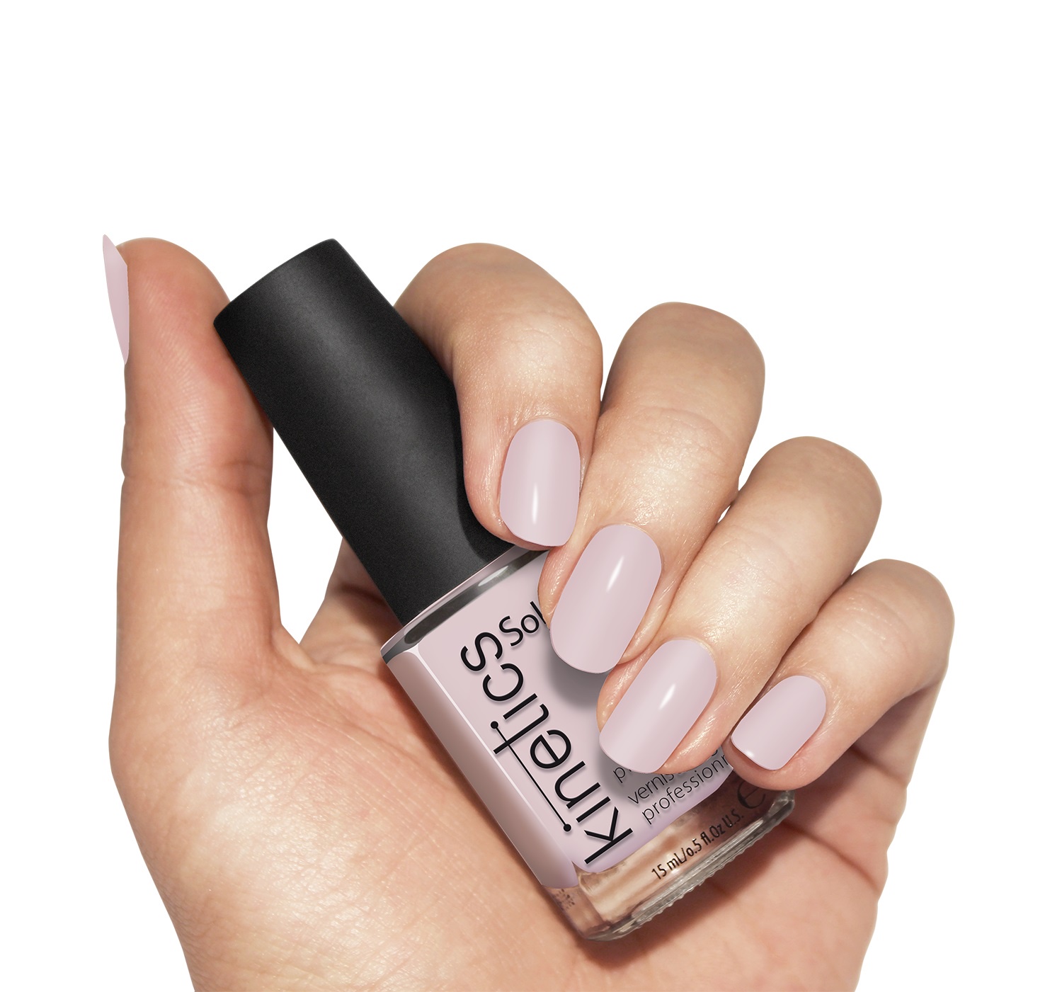 фото Лак для ногтей Kinetics SolarGel Polish 15 мл, профессиональный, тон 168 Pale Petunia