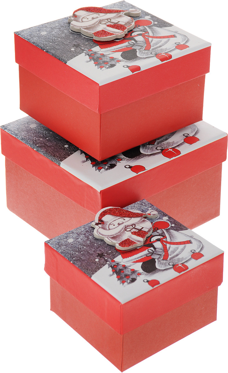 фото Набор подарочных коробок "3 в 1", 3473480, 3 шт Иу жусима крафтс кампани лимитед
