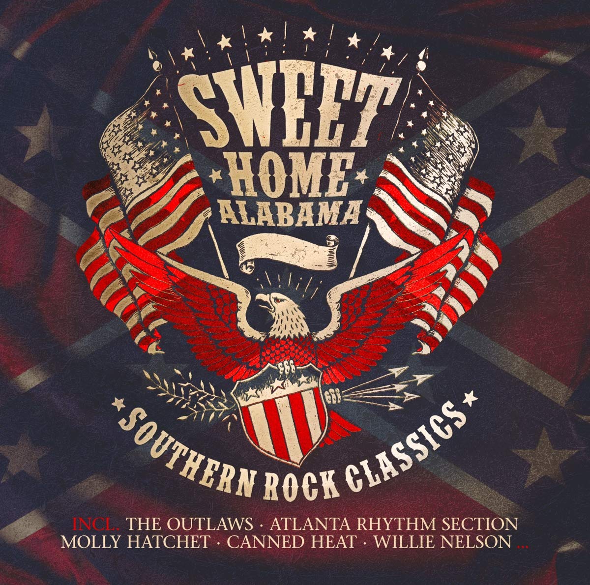 Sweet alabama. Свит хоум Алабама. Southern Rock. Southern Rock флаг.