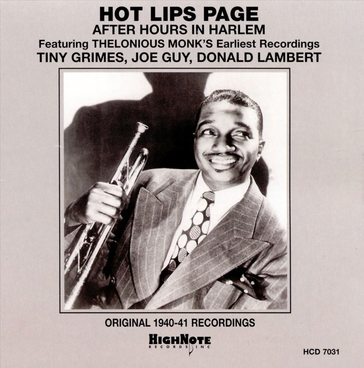Hot Lips Page. After Hours In Harlem hot lips page after hours in harlem