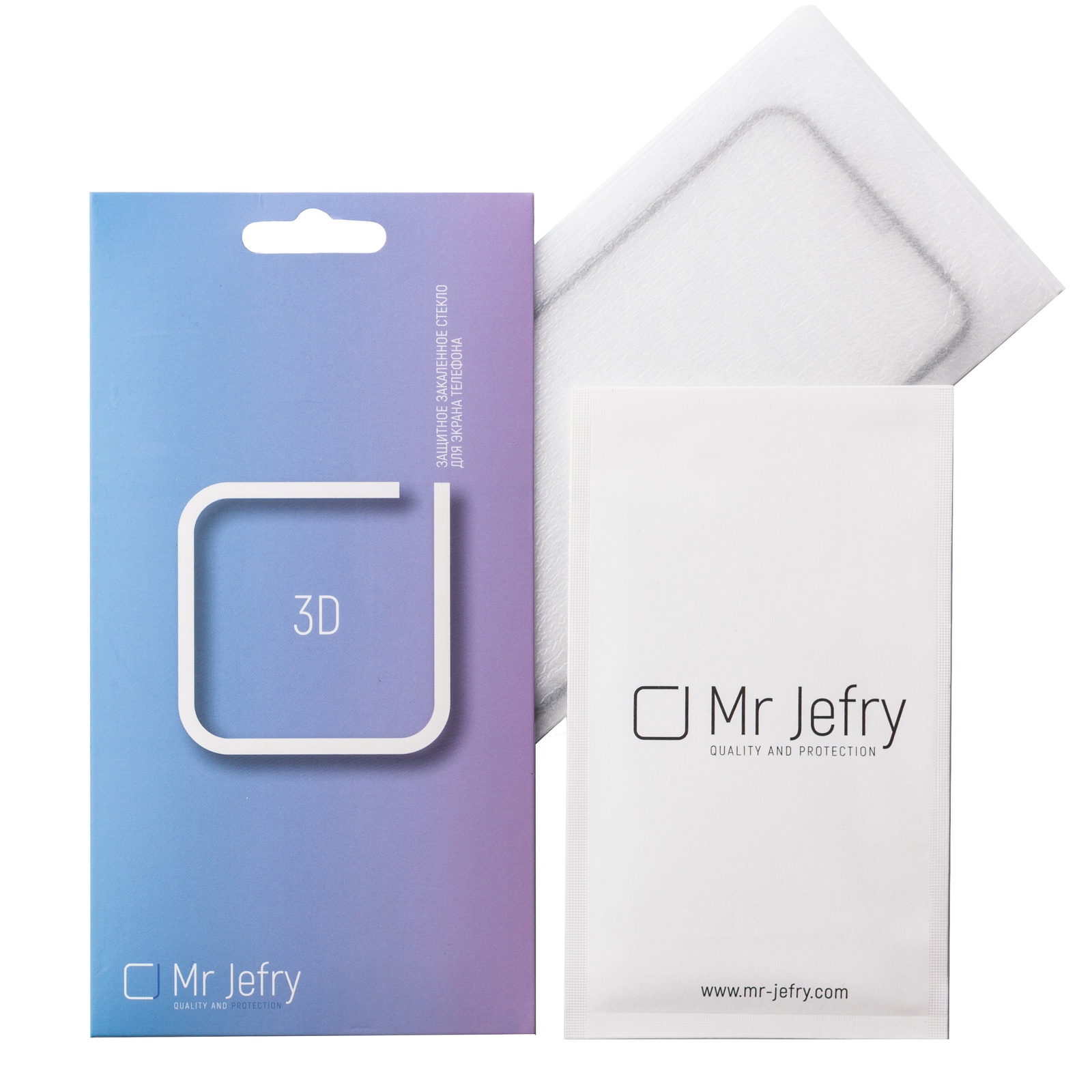 фото Mr Jefry стекло защитное (многослойное) 3D для IPhone x/xs