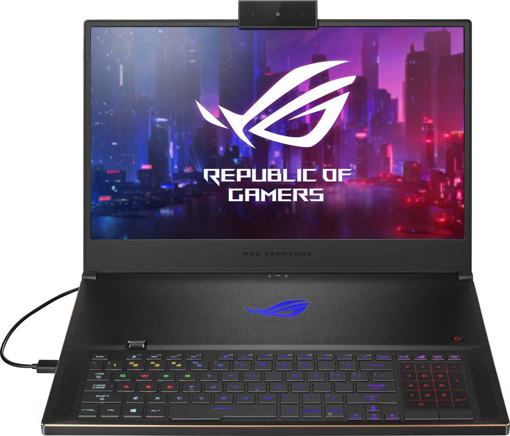 фото 17.3" Игровой ноутбук ASUS ROG GX701GVR 90NR02I1-M00370, черный