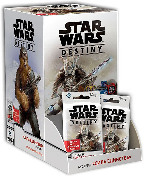 фото Настольная игра Star Wars Destiny Бустер "Сила единства"