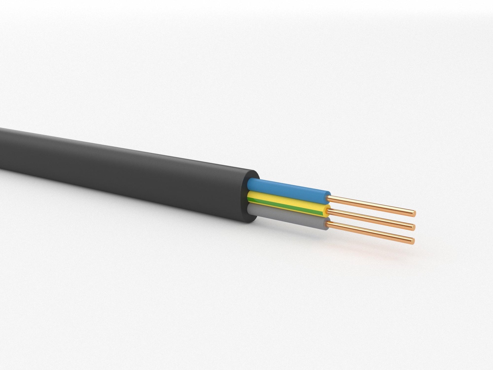 фото Силовой кабель Партнер-Электро Кабель ВВГ-Пнг(А) 3х4 ГОСТ (20м), черный