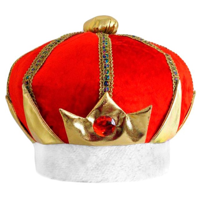 фото Шляпа карнавальная Головной убор Царя, размер 58 Веселуха