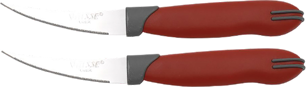 фото Набор кухонных ножей Vitesse, VS-8146, серебристый, 2 шт
