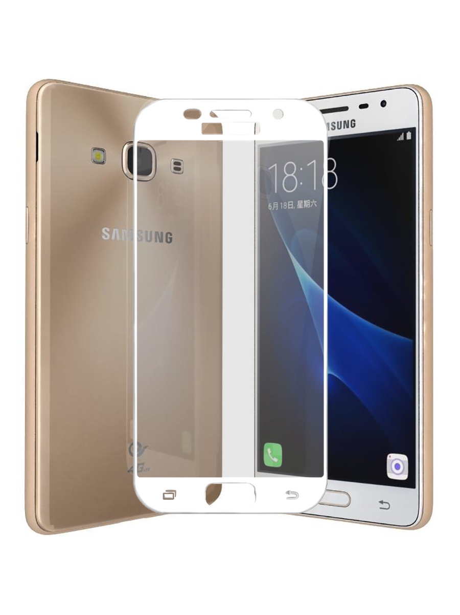 фото Защитное стекло UVOO Full screen для Samsung Galaxy J3 pro, белый