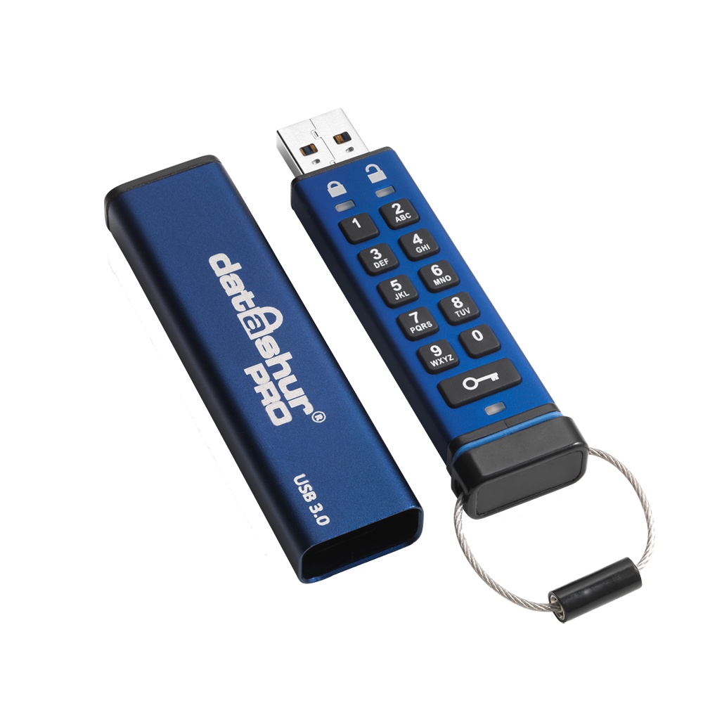 фото USB Флеш-накопитель DatAshur защищенный PRO Flash drive, голубой