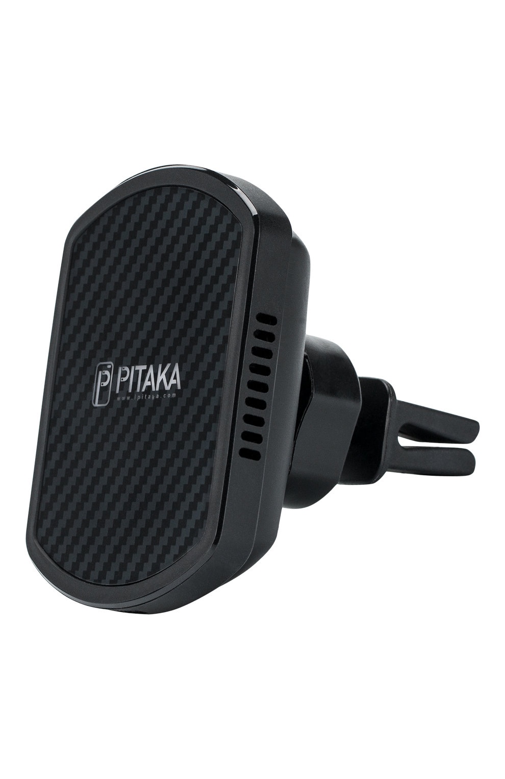 фото Держатель для телефона Pitaka MagMount Qi Pro Vent USB-C, черный