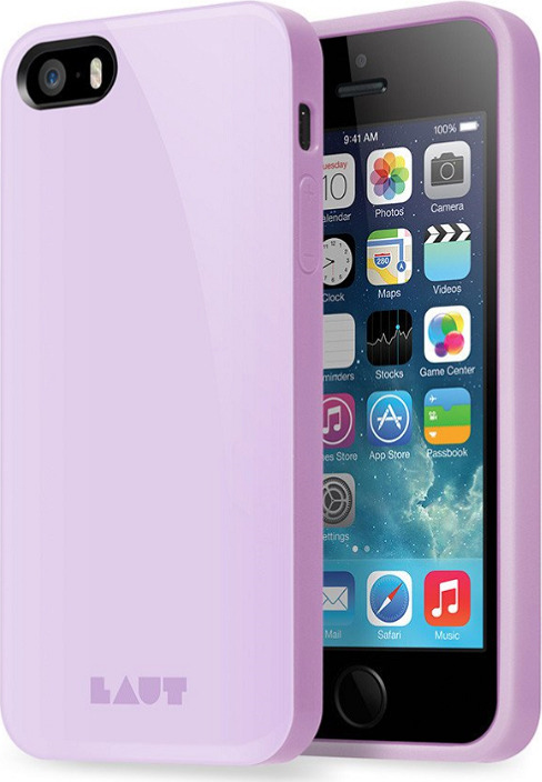 фото Чехол для сотового телефона Laut Huex Pastels Violet для Apple iPhone 5/5S/Se, сиреневый