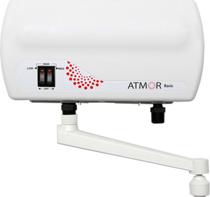 Водонагреватель проточный электрический Atmor Basic 5 KW Tap Водонагреватель проточный электрический Atmor Basic 5 KW Tap