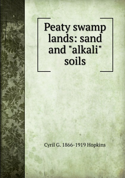 Peaty swamp lands: sand and \