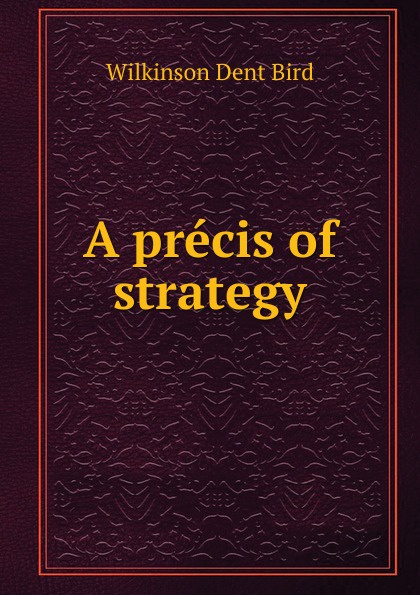 A precis of strategy