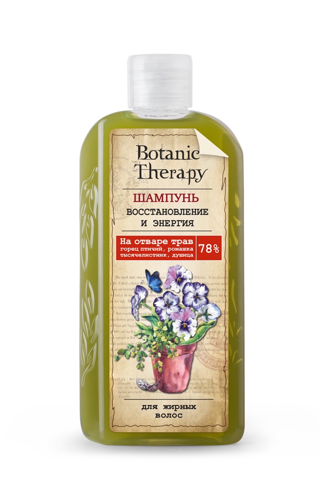 фото Шампунь BOTANIC THERAPY Восстановление и энергия для жирных волос, 285 г Modum