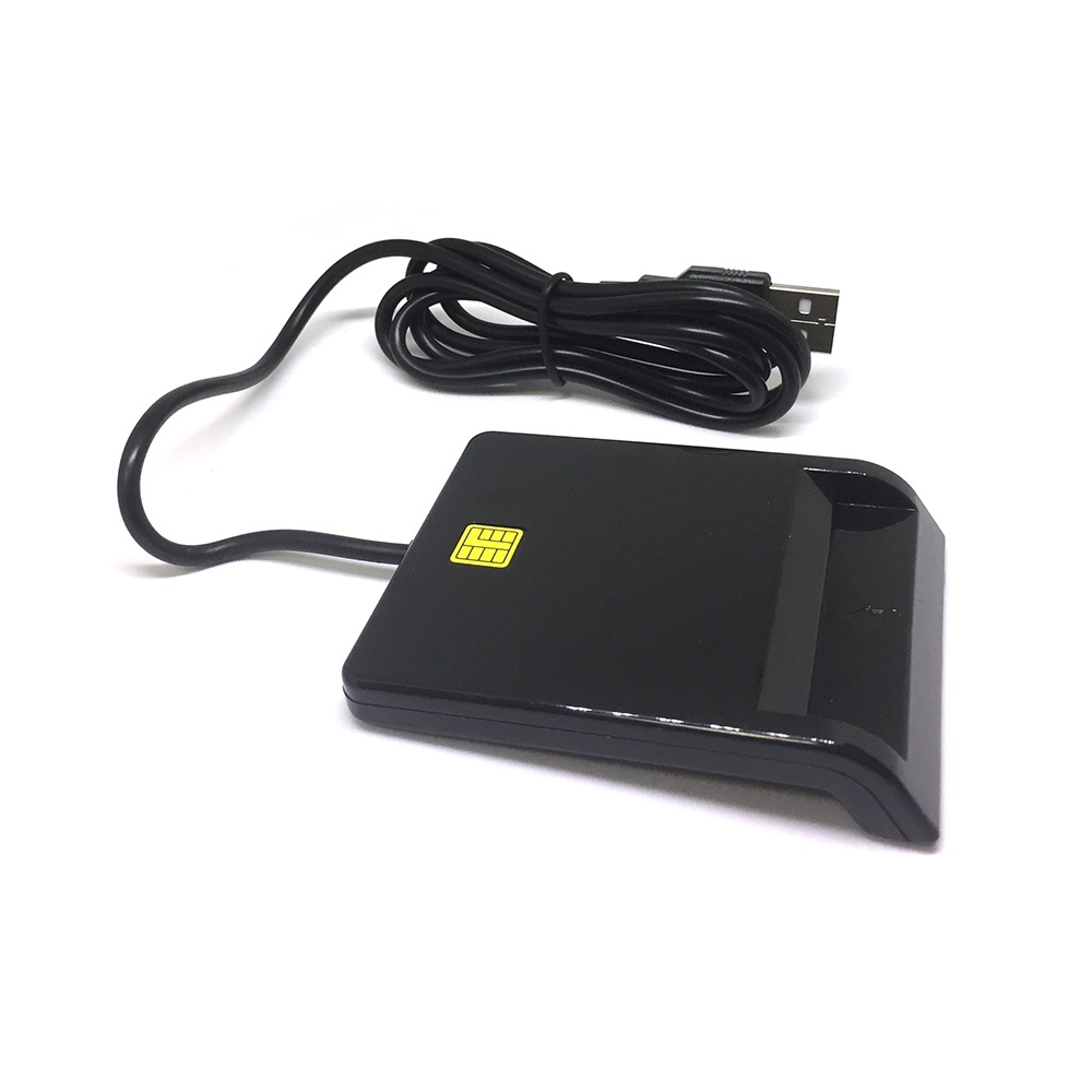 фото Устройство чтения карт памяти Espada Smartread, USB Считыватель SIM и пластиковых смарт-карт, черный