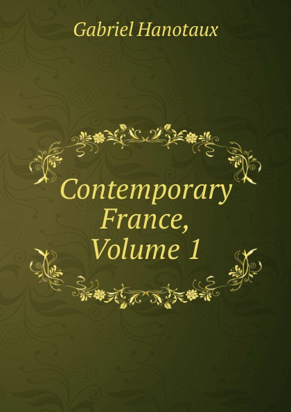 Contemporary France, Volume 1