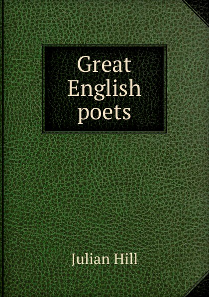 Great English poets