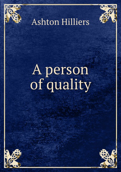 A person of quality