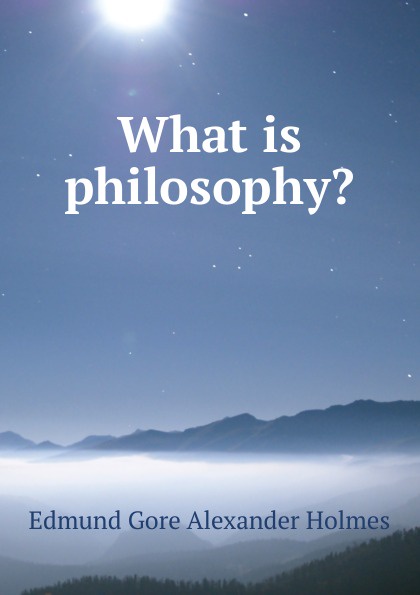 What is philosophy.